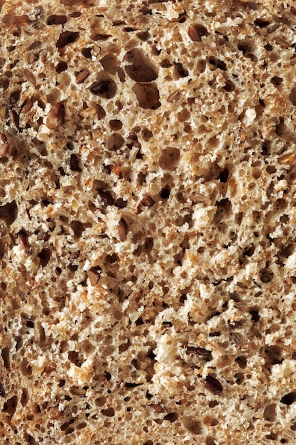 Freshly baked bread texture background