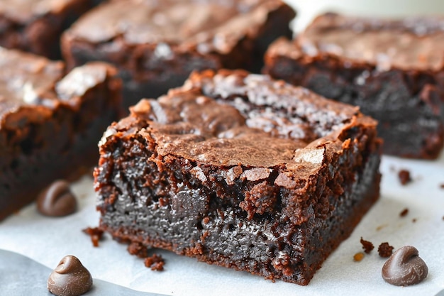 Freshly Baked Fudge Brownies