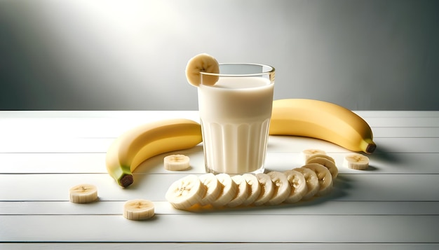 Freshly Prepared Milkshake or Banana Smoothie