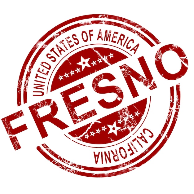 Fresno with white background