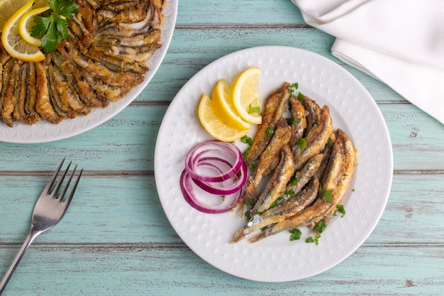 Fried Anchovies Turkish Name Hamsi Tava