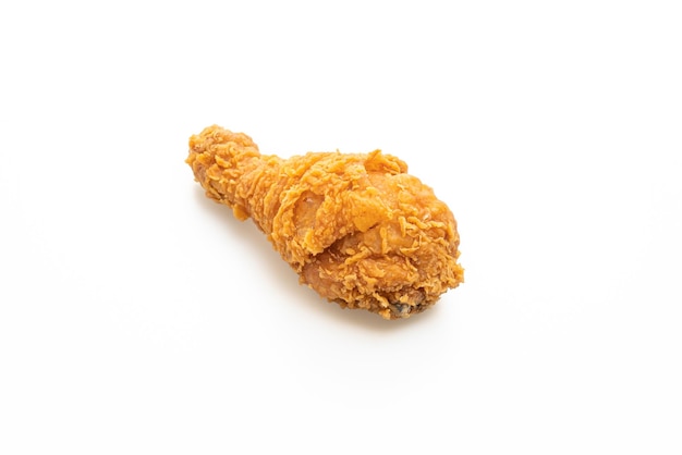 fried chicken isolated on white background