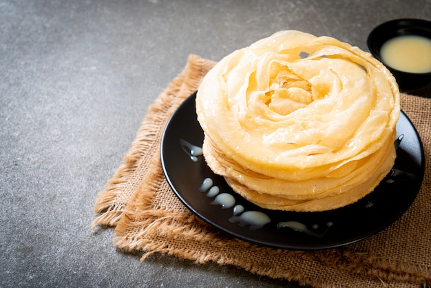 fried crispy roti dough