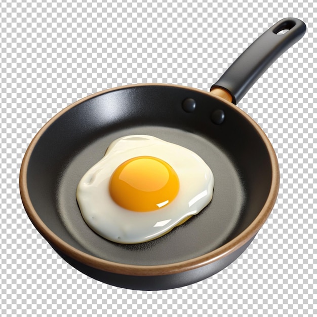 Fried eggs in a pan