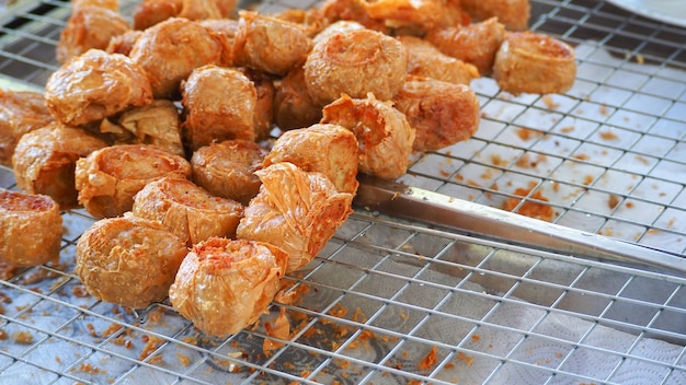 Fried Meatballs, Street foods.