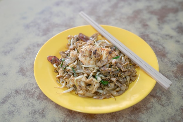 Fried noodles Char Kuey Teow