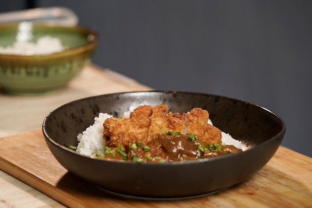 Fried Pork Curry with Ricex9