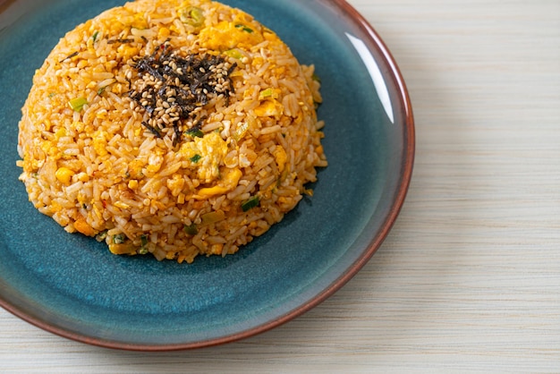 Fried rice with egg in Korean style