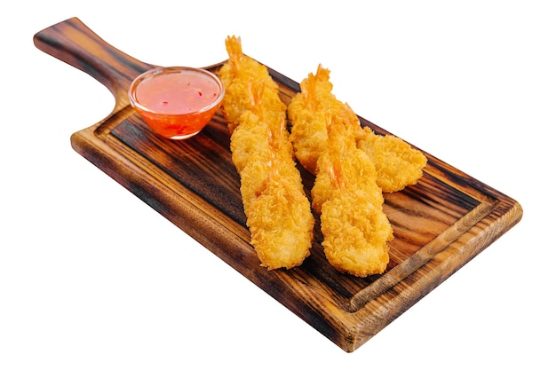 Fried Shrimps tempura with sweet chili sauce