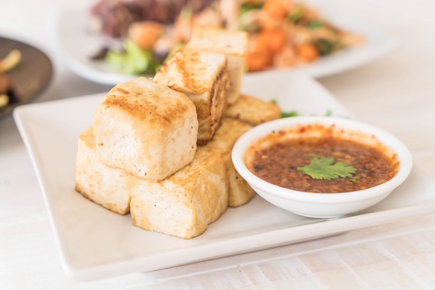 Fried Tofu - healthy food