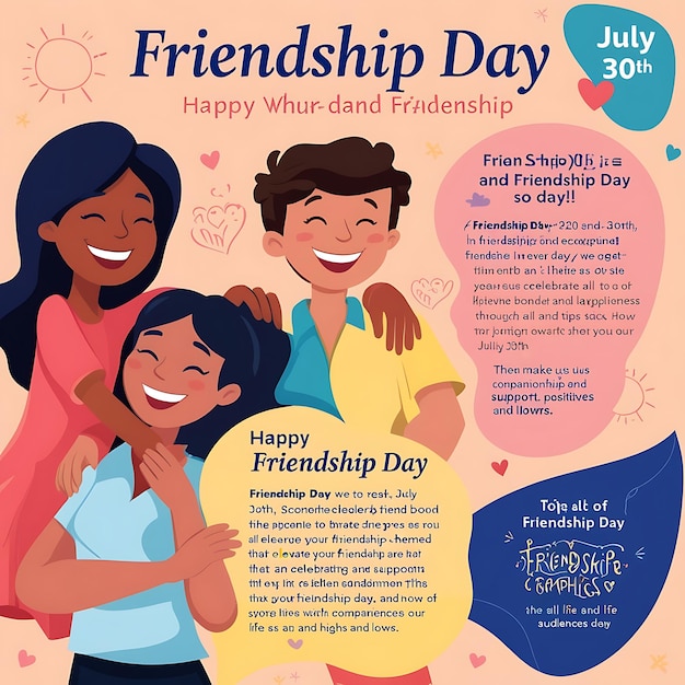 Friendship Day ai generated