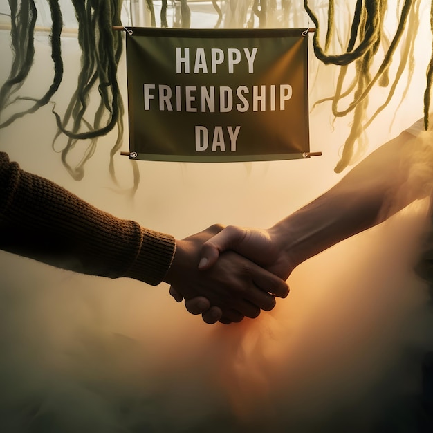 friendship day banner