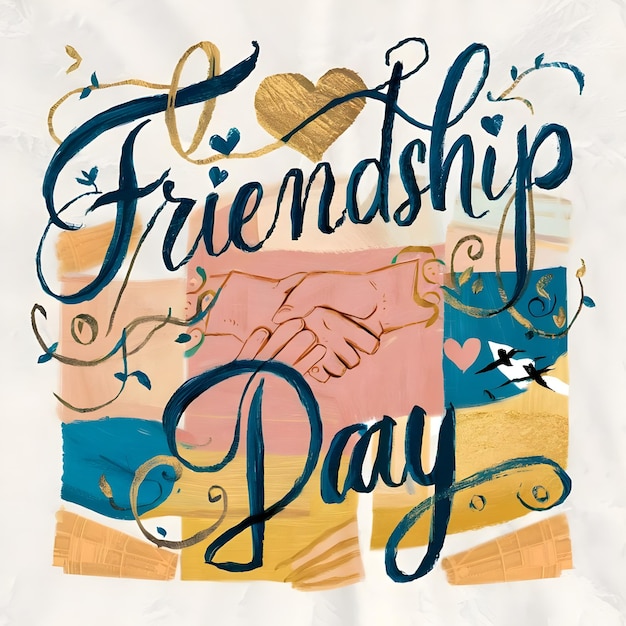 Friendship Day Drawing