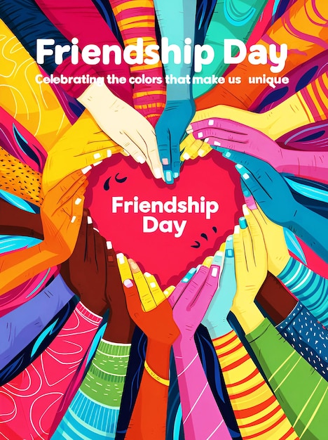 Friendship day TShirt design