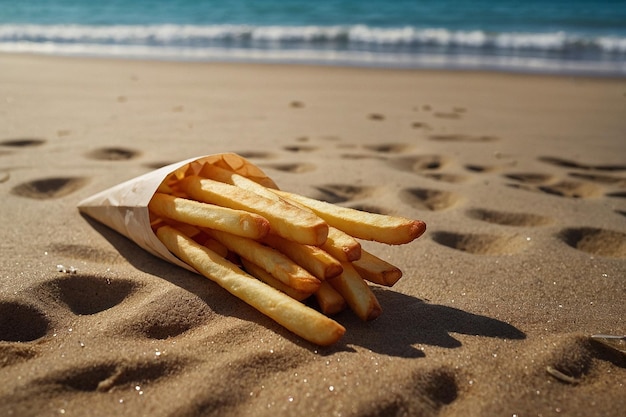 Fries in Cone Beachside Snack