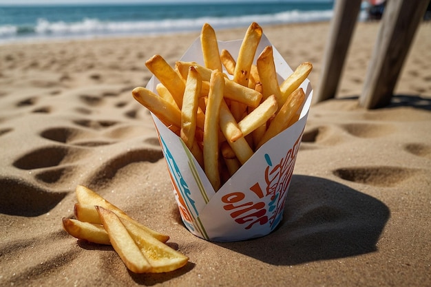 Fries in Cone Beachside Snack