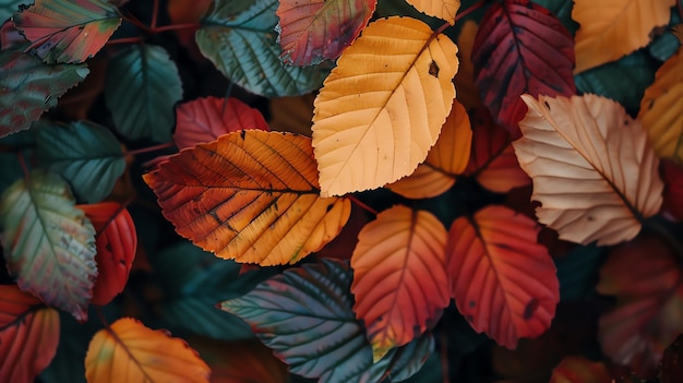 From lush green to fiery reds and golden yellows the autumn leaves are a testament to natures artistry