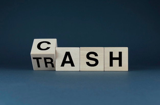 From trash to cash Business Concept