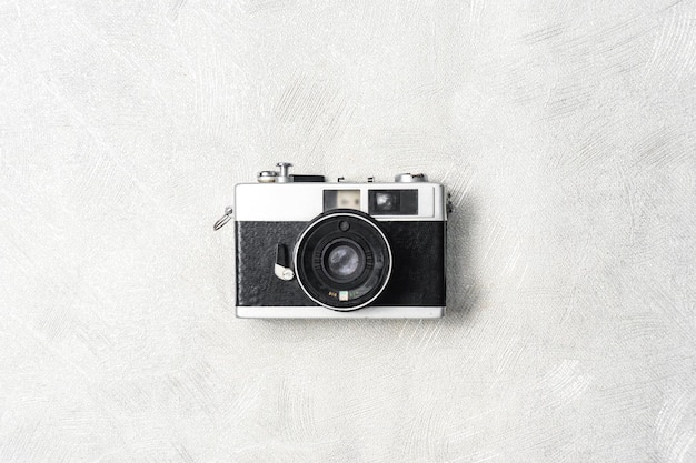 front analog retro vintage camera