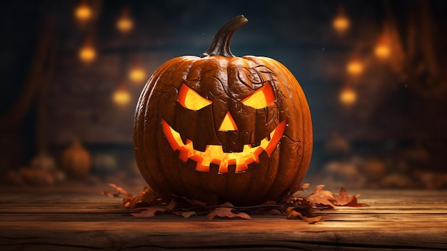 Front view of halloween concept with copy space