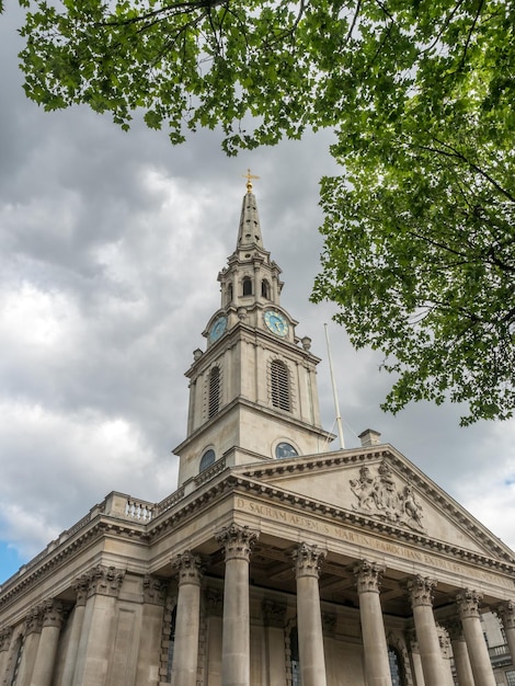 Front view of Saint Martininthefields church in London