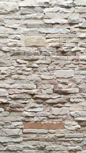 Front view of stonewall texture