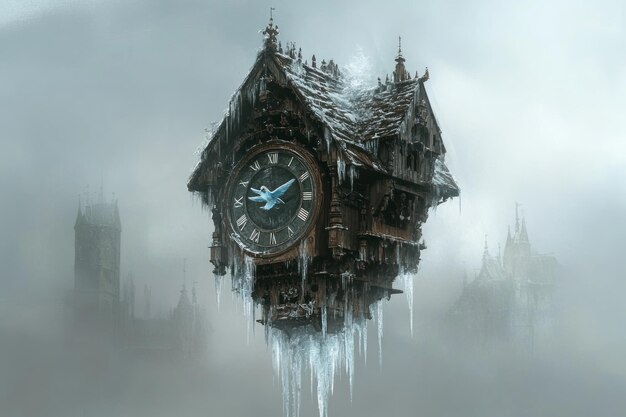 Frozen Cuckoo Cuckoo clock