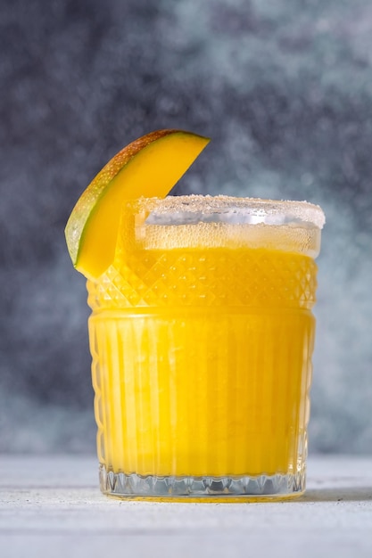 Frozen Mango Margarita cocktail