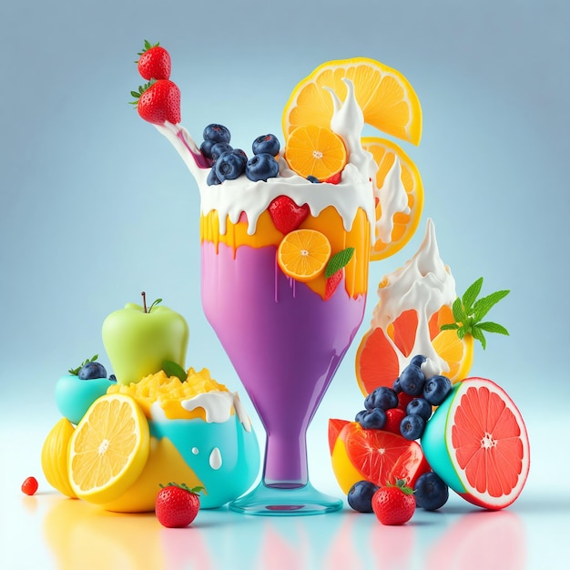 Fruit cocktail