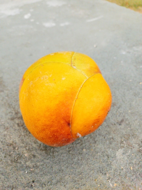 fruit known as elephant apple in a square in Rio de Janeiro Brazil