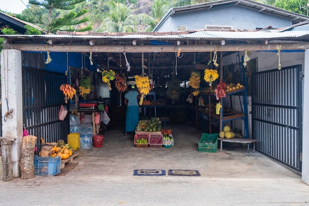 Fruit local store at sri lanka