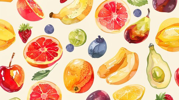 Photo fruit pattern wallpaper ar 169 job id 29603e05f4d949a7bb041d9db17c3625