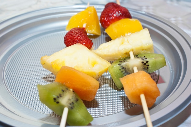 Fruit skewers