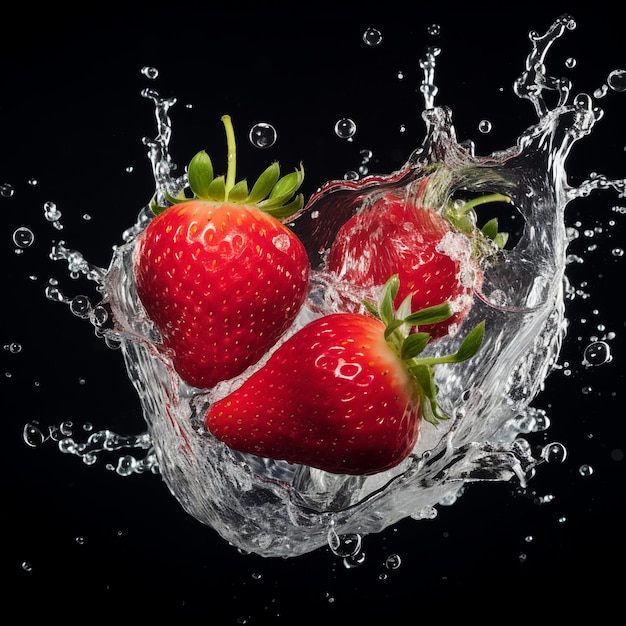 Fruit splash water