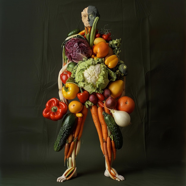 Fruit_Vegetable_Human_Sculpture