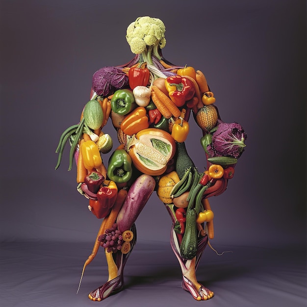 Fruit_Vegetable_Human_Sculpture