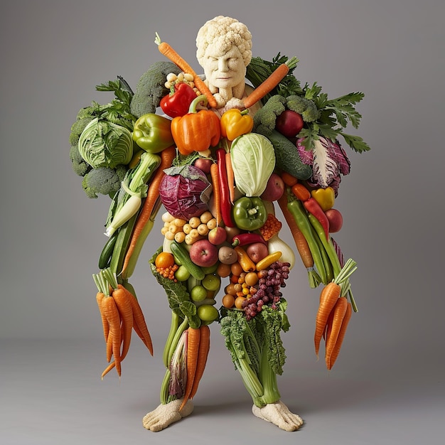 Fruit_Vegetable_Human_Sculpture