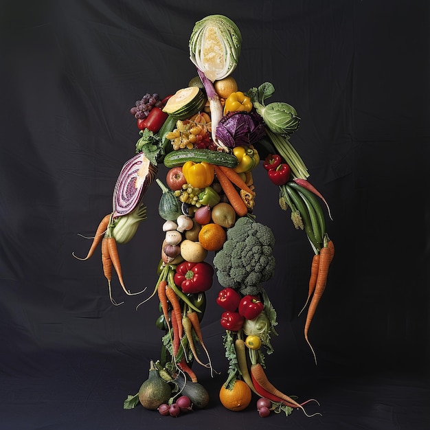 Fruit_Vegetable_Human_Sculpture