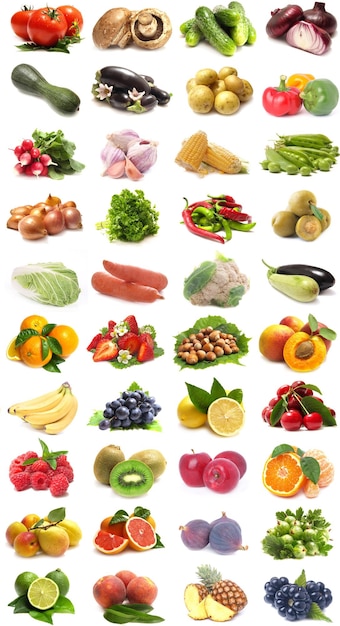 Fruit and vegetables