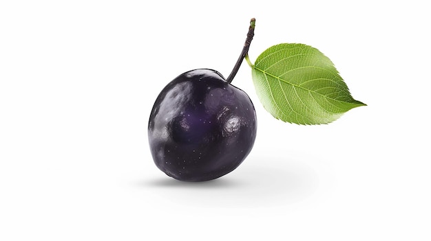 a fruit with a white background