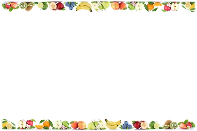 Fruits apple orange apples oranges bananas copyspace copy space