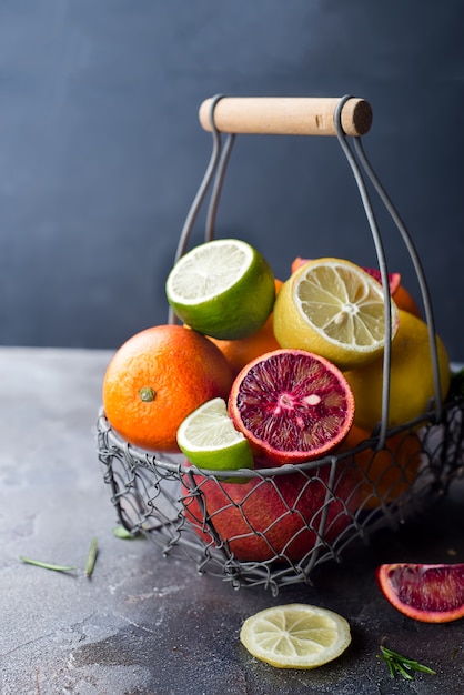 fruits in a basket