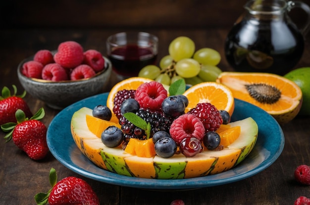 Fruits and Berries Platter