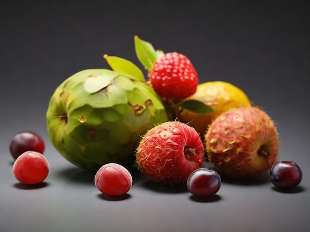 Photo fruits buscat on a isolated background