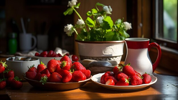 Fruits food fruit salad background