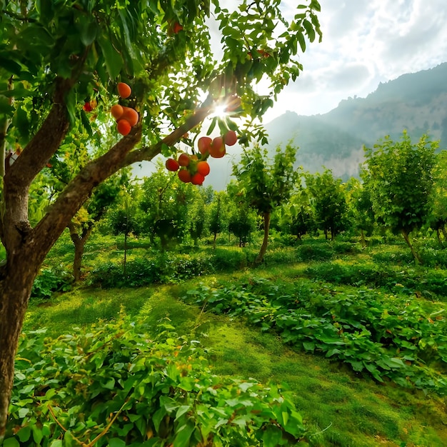 Fruits Garden Picture