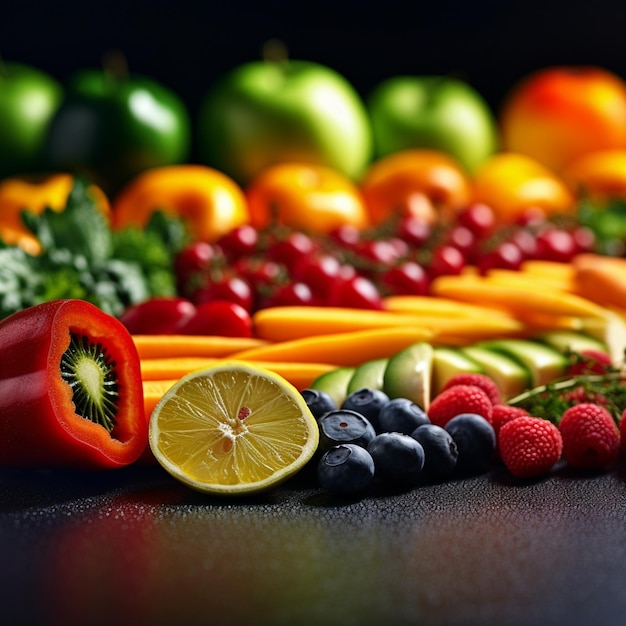 fruits and vegetables