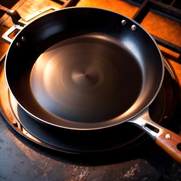 Frying pan skillet cooking kitchen utensil cooking fried food