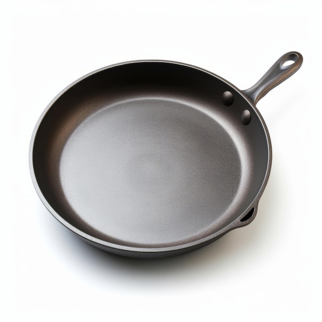 Frypan isolated on white background