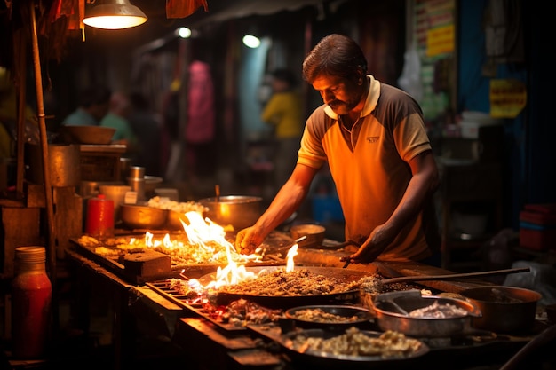 Photo fuchka fiesta a journey through indian street food